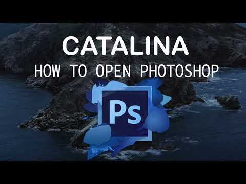 How to OPEN PhotoShop in Catalina 10.15 Get it to Work after upgrade MacOS
