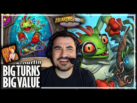 CRAZY LONG TURNS = VALUE DOMINATES! - Hearthstone Battlegrounds
