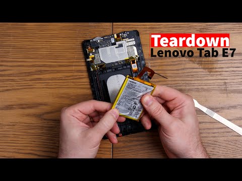 Lenovo Tab E7 Complete Teardown | Bring On The Destruction