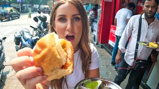 FIRST TIME Trying Vada Pav 🇮🇳(Mumbai’s most popular street food)
