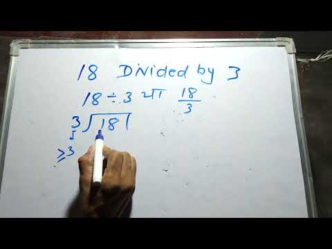 18/3 | How to divide | Hindi | Surendra Khilery