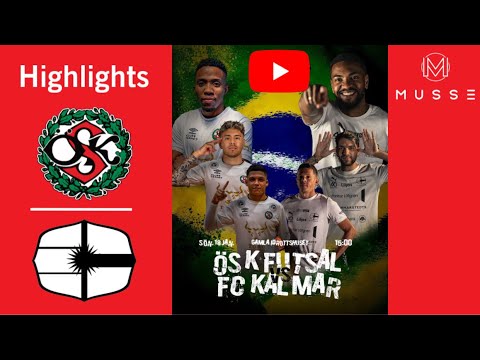 Highlights | ÖSK Futsal  &  FC Kalmar  | Svenska Futsalligan 2025/26 | 18.01.2026 | 3-3 