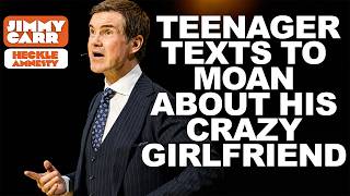 "Never Do It In a Text!" - What Happened When a 15-Year-Old Asked Jimmy Carr for Dating Advice?