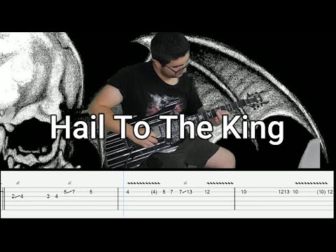 Avenged Sevenfold | Hail To The King | Guitar Solo + Tabs