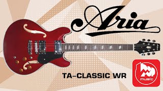 Video thumbnail for Aria TA-CLASSIC - доступная полуакустическая гитара by PopMusicRu