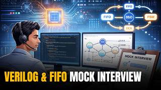 VERILOG, FSM & FIFO based MOCK INTERVIEW of IIT Kanpur Student | Download VFA App- Best VLSI Courses