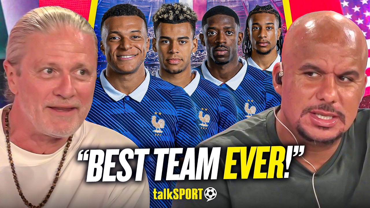 "NEVER EXPERIENCED BEFORE!" Emmanuel Petit Names This France Side the GREATEST in French History!