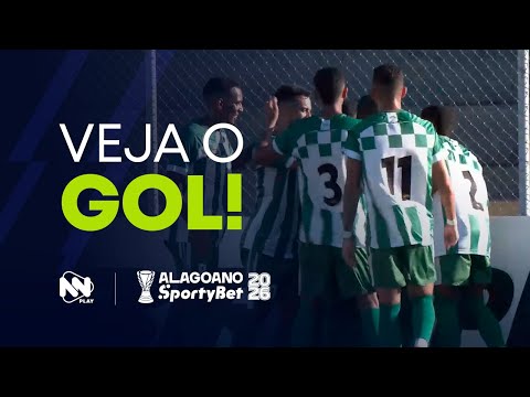 Watch Murici's goal against Cruzeiro in the Alagoas State Championship 2026.