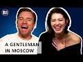 Ewan McGregor & Mary Elizabeth Winstead on A Gentleman in Moscow, working together on a fun drama