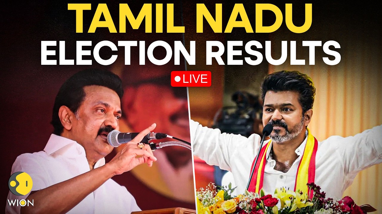 Tamil Nadu Election Result LIVE 2026: Vijay’s TVK Surges Ahead, DMK Slips to Third | WION News