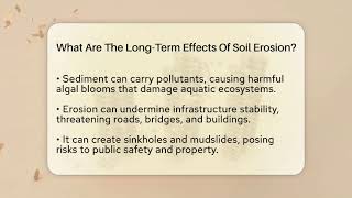 What Are The Long-Term Effects Of Soil Erosion? - Civil Engineering Explained