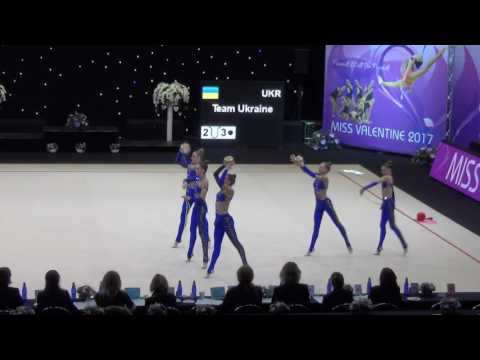 UKR 3 ball 2 rope senior group Miss Valentine 2017