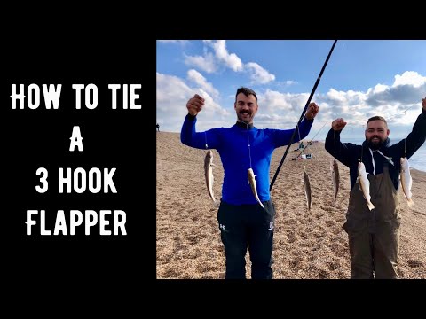 How To tie a 3 hook flapper.