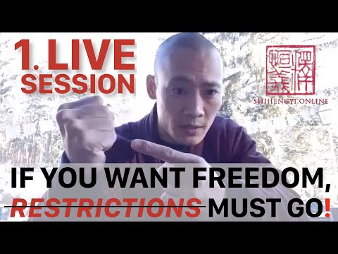 🙆🏻‍♂️ New Year Wake Up 🙆🏻‍♀️ 1. Live Session with Shi Heng Yi Online❓Q&A❗️