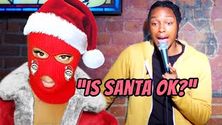 Santa Robbed Our House