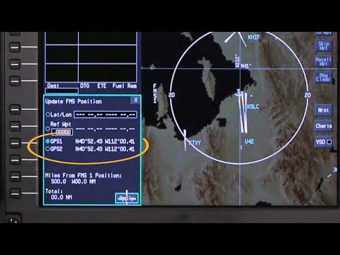 AeroVue Integrated Flight Deck - FMS Initialization