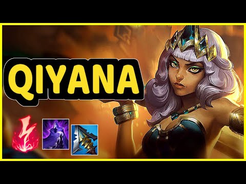 QIYANA VS SYNDRA - 8/4/5 KDA MID GAMEPLAY GRANDMASTER I