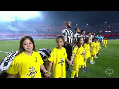 INÍCIO DA TRANSMISSÃO DO JOGO ENTRE SÃO PAULO 1 X 1 BOTAFOGO PELA LIBERTADORES 24|GLOBO FHD⁶⁰