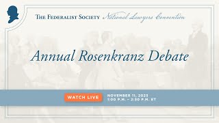 Click to play: 15th Annual Rosenkranz Debate & Luncheon