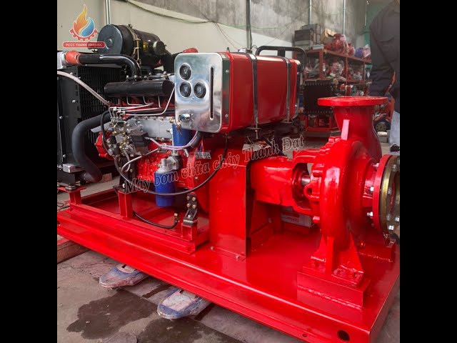 Máy bơm chữa cháy diesel INTER CA100-315/110 110KW 150HP | Bơm PCCC Thành Đạt 0915898114