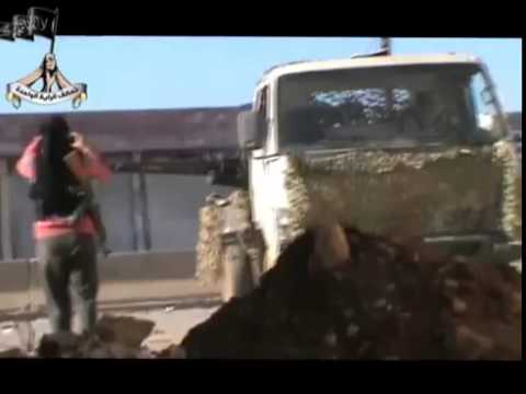 استهداف حاجز 68 وحاجز الحسينية من قبل تحالف الراية الواحدة في ريف دمشق