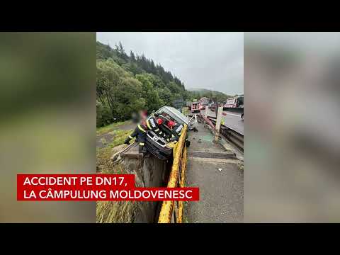 Accident pe DN17, la Câmpulung Moldovenesc