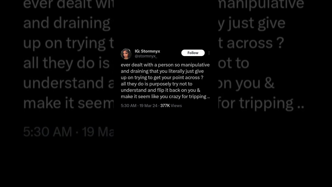 spot toxic manipulation fast | Subscribe for more #motivation 😊👍