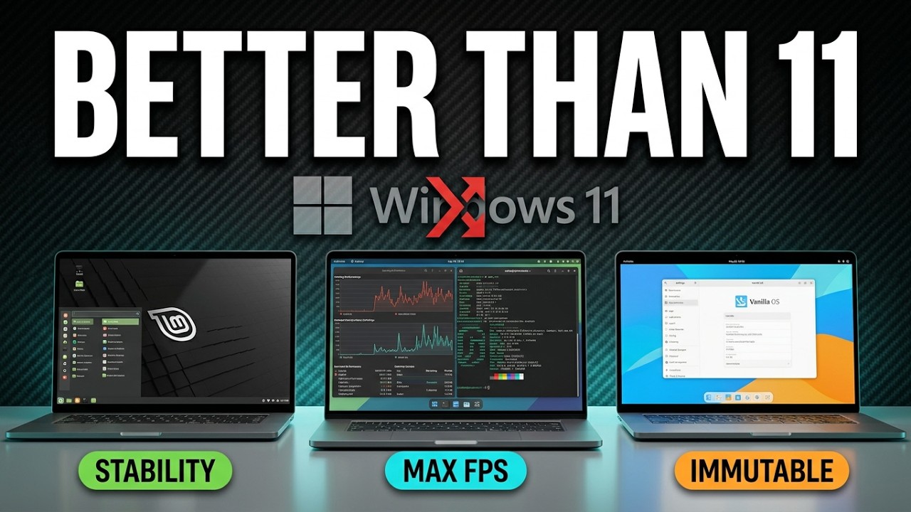 Why More Windows 11 Users Are Exploring Linux Mint, CachyOS & Vanilla OS (2026)
