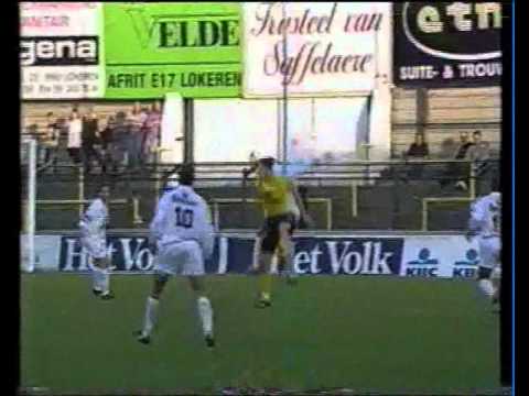 Lokeren v Oostende 8-1 Finale Beker van Vlaanderen 1998 - deel 1