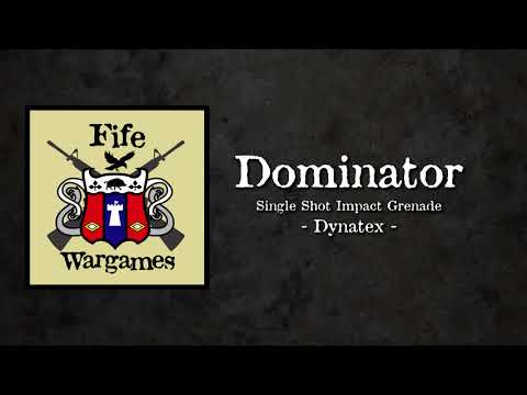Dynatex Dominator - impact blank-firing grenade for airsoft and military training; review and demo