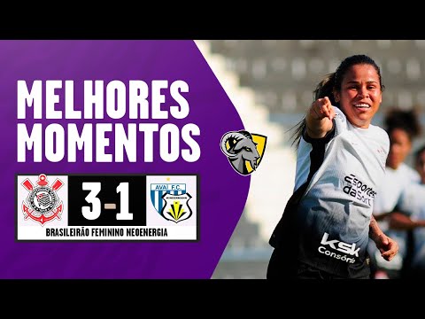 Gols e lances de Corinthians x Avaí