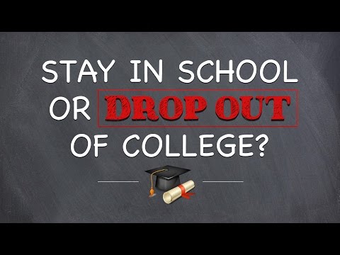 Dropout or stay in school?