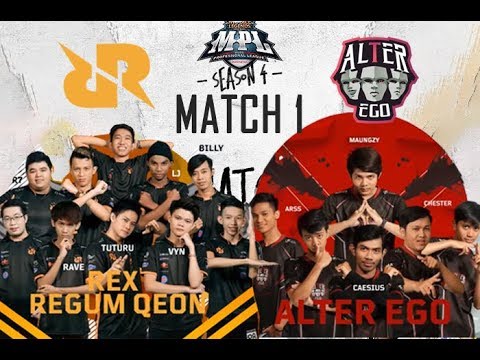ALDOUS MENGERIKAN!!! RRQ vs ALTER EGO MATCH 1 - MPL ID SEASON 4