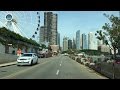 Driving Downtown Chicago Navy Pier 4K USA