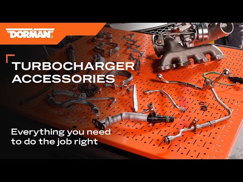 Dorman turbocharger accessories ensure comprehensive, complete repairs