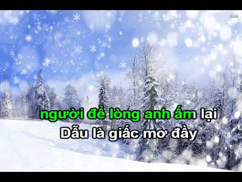 tuyết trong anh karaoke hạ tone