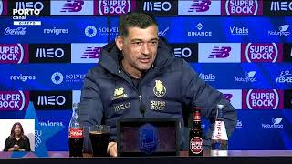Sérgio Conceição e o pedido dos adeptos: «Fiquei sem palavras porque bebi duas ou três cervejas»