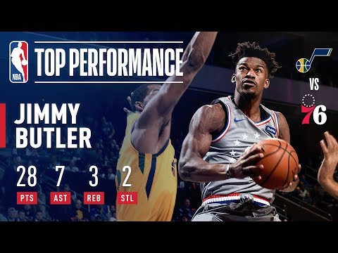 Jimmy Butler SHOWS OUT In 76ers Home Debut | November 16, 2018