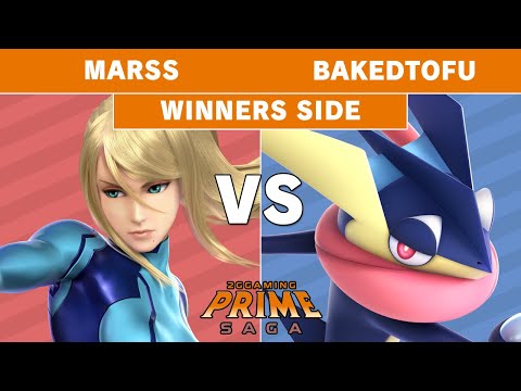2GG: Prime Saga - PG | Marss (Zero Suit Samus) vs Bakedtofu (Greninja) Winners Side - Smash Ultimate