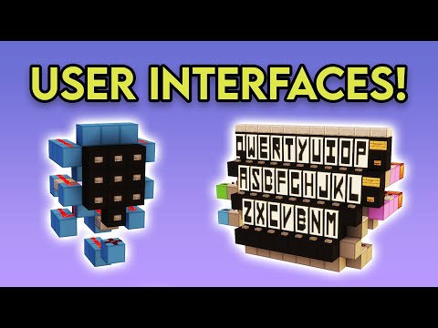 Everything about Redstone User Interfaces!