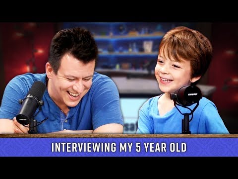 I Tried Interviewing My 5 Year Old... Video