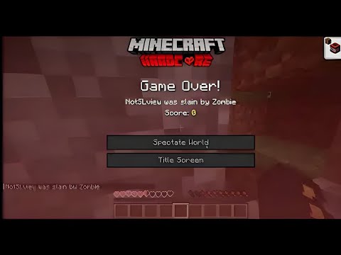 EPIC FAIL: First Time Playing Minecraft Hardcore!