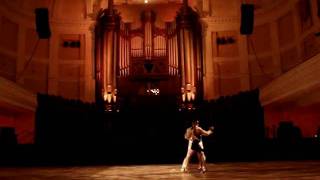 Gustavo Rosas and Gisela Natoli at Wellington City Town Hall during NZ Tango festival June 2010.