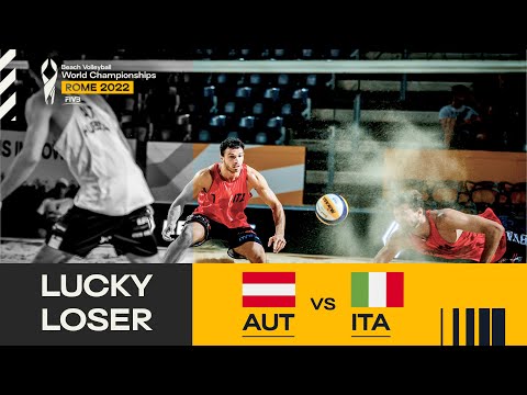 Huber, A./Dressler 🇦🇹 vs. Benzi/Bonifazi 🇮🇹 - Lucky Loser  Highlights Rome 2022 #BeachWorldChamps