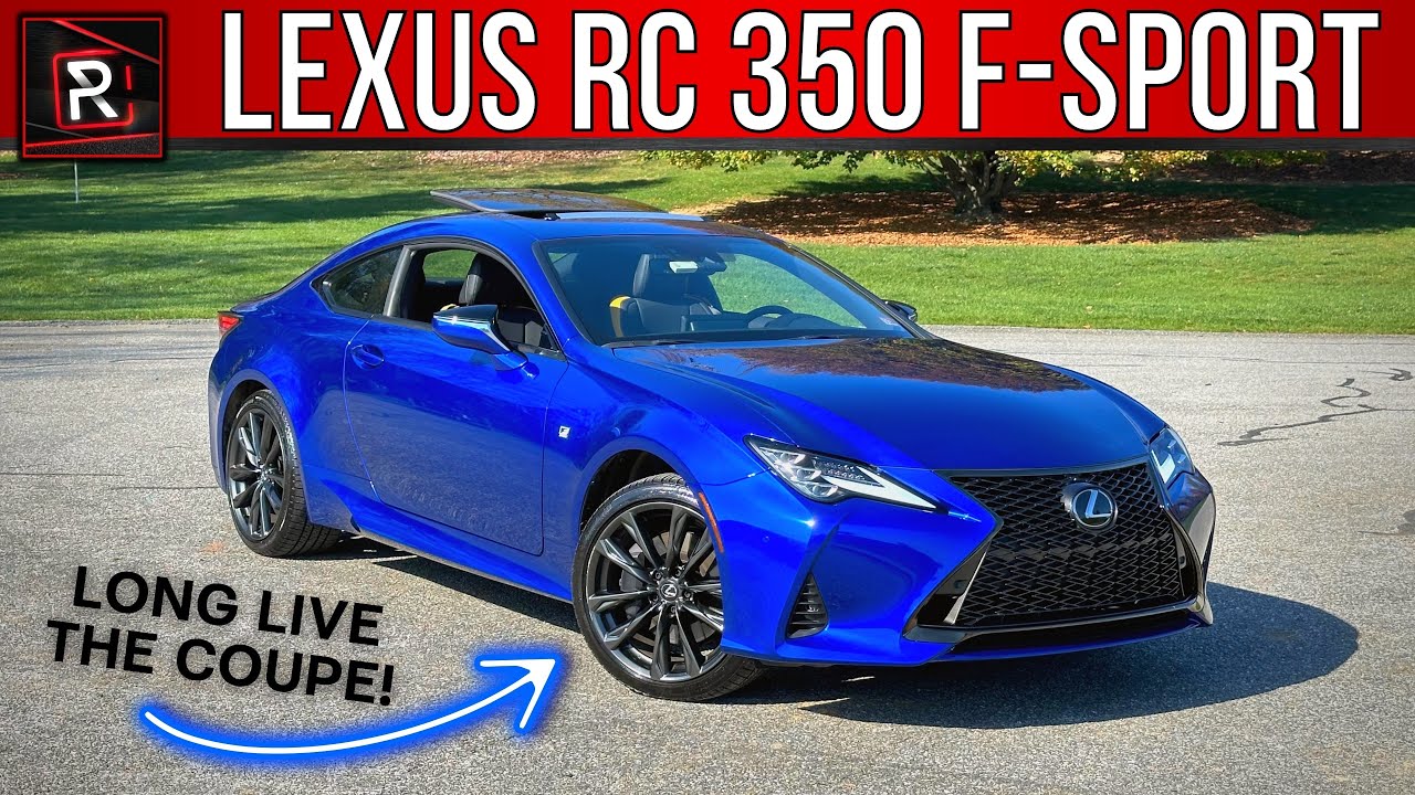 The 2024 Lexus RC 350 F-Sport Is An Endangered V6 ...
