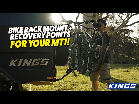 Kings MT1 Go-Anywhere Camper Trailer Recovery Points + Accessory Mount Features