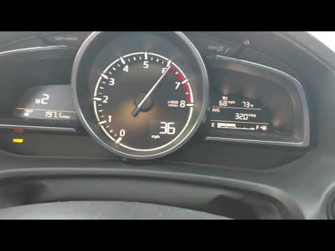 2017 Mazda 3 2.5 on ramp acceleration