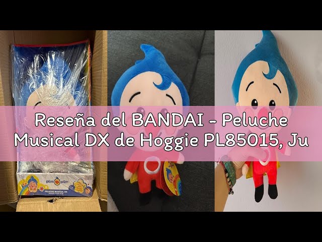 Vídeo relacionado con BANDAI - Peluche Musical DX de Hoggie PL85015, Juguete de Peluche Suave con Sonido, Muñeco de la Serie El Héroe del Corazón, Juguete para Niños y Niñas.