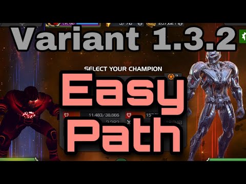 Variant 1.3.2 easy path completion/ Variante 1.3.2 exploracion camino facil.