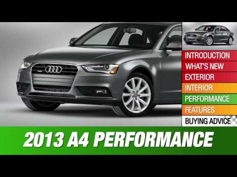 2013 Audi A4 Review
